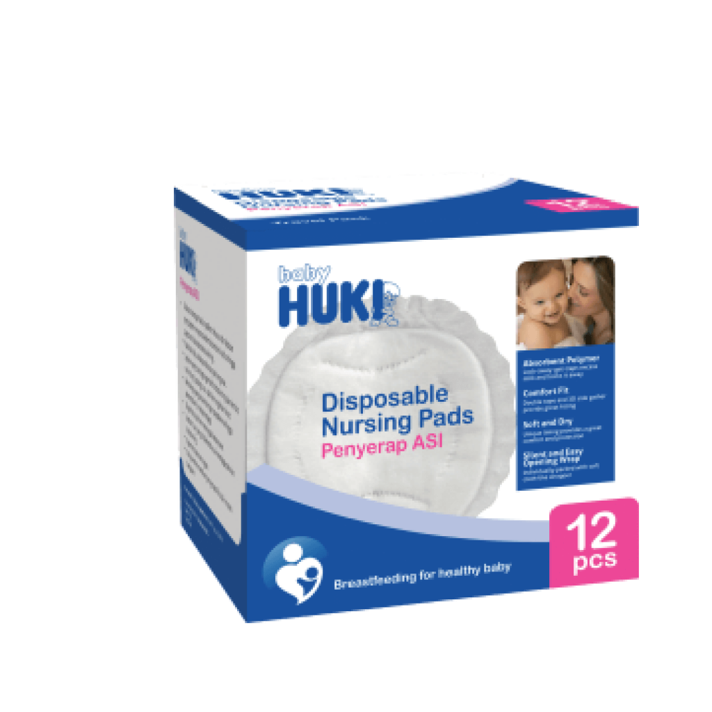 Disposable Nursing Pads 12 Pcs Baby Huki