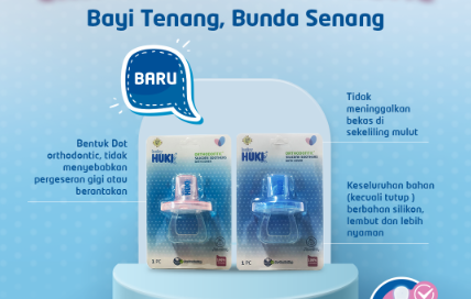 Keunggulan Dot Gepeng Orthodontic Baby Huki!