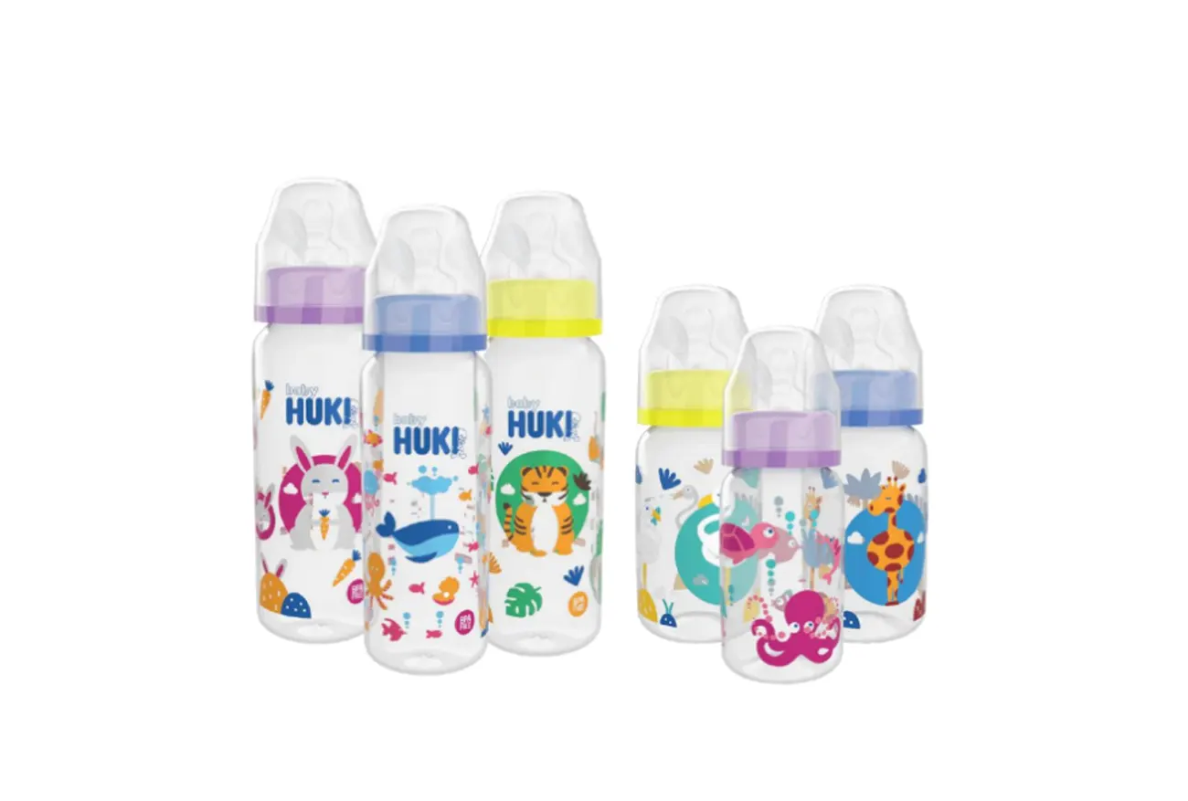 deretan Botol bayi baby huki