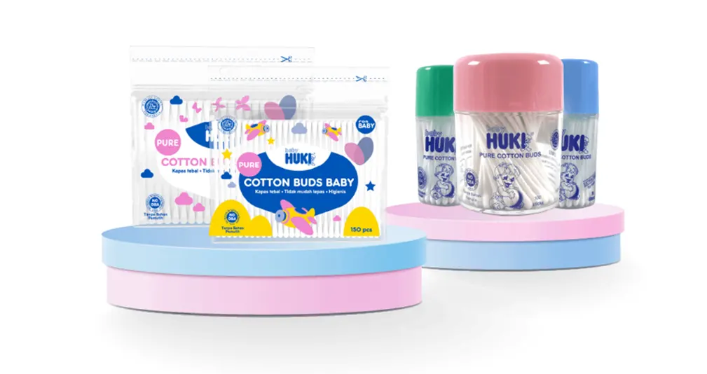 Cotton Buds Baby Huki